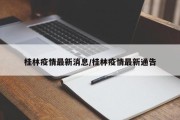 桂林疫情最新消息/桂林疫情最新通告